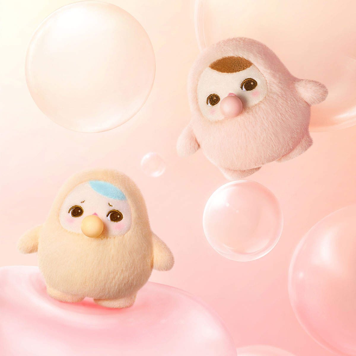 Pucky Beanie Bubble Up Series - Plush Pendant Blind Box-Bubulands